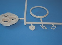 Injection molding of various oxygen mask